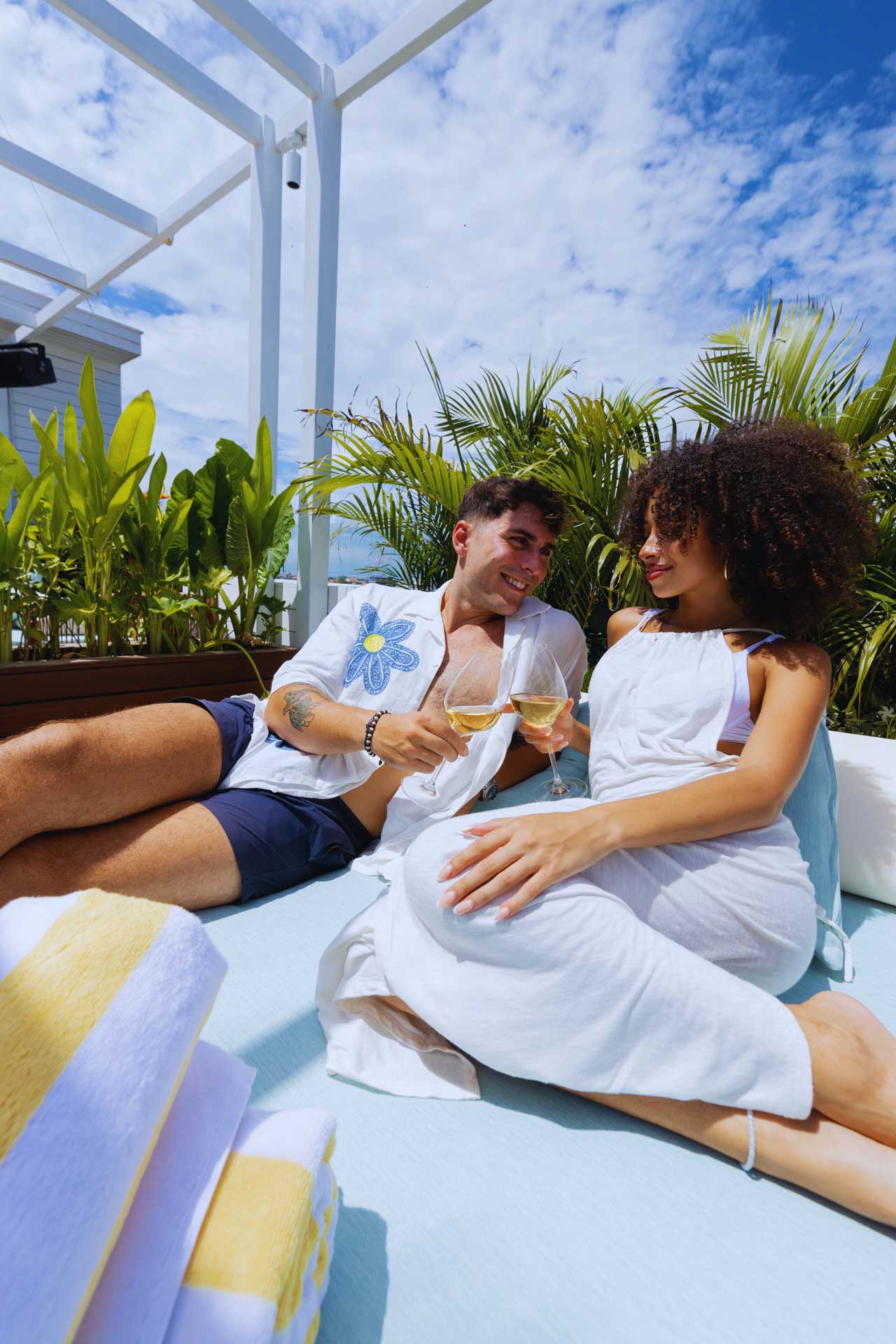Rooftop dining image