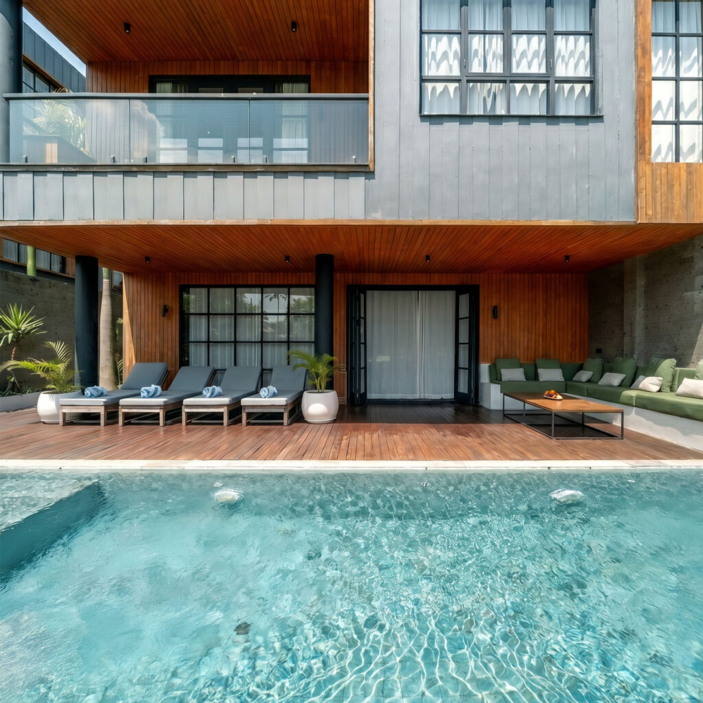 Signature villa split image